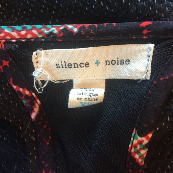 Silence + Noise Dress with Mesh Cutout Back - Picture 2 of 4